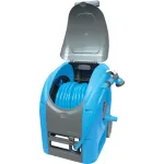 Tambur furtun gradina Aquacraft Deluxe Compact, set cu furtun 30 m si accesorii