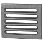 Grătar din fontă 180x130x15 mm pentru sobă, șemineu și cuptor