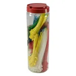 Set coliere de cablu (șoricei) 150x2,5 mm, 1000 buc, multicolor