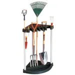 Stativ colțar Keter 17361063 pentru unelte de grădină, 24 poziții, negru