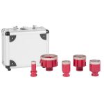 Set carote diamantate Strend Pro Premium M14, 5 buc (20–72 mm) cu valiza