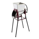 Tăietoare de rădăcini KOZA-NOVA, răzătoare manuală din inox cu suport stabil