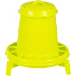 Hranitor păsări Novital 2,25 L din plastic, cu picioare și capac