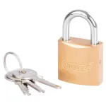 Lacăt Strend Pro FT 32 mm auriu, tip suspendat, cu 3 chei incluse