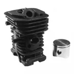 Kit cilindru și piston pentru drujbă HUS 142 Elefant, 40 mm, bolt 10 mm