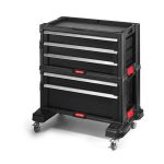 Dulap mobil Keter pentru scule, 5 sertare, pe roți, 562x289x502 mm