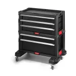 Dulap mobil Keter pentru scule, 5 sertare, pe roți, 562x289x502 mm