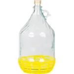 Damigeană din sticlă Strend Pro Stella 5 L pentru vin și țuică, cu capac