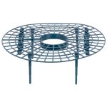 Suport perforat pentru căpșuni din plastic, 30 cm, set 5 bucăți