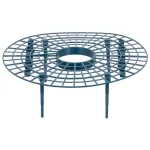 Suport perforat pentru căpșuni din plastic, 30 cm, set 5 bucăți