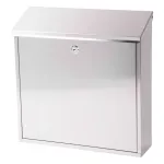 Cutie poștală din inox Strend Pro FLATBOX 2, 36x10x36 cm, cu încuietoare