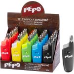 Zapaľovač PE-PO®, teleskopický, plynový, Sellbox 25 ks