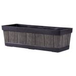 Jardinieră Strend Pro Woodeff 47 cm, efect lemn natural, UV stabilă