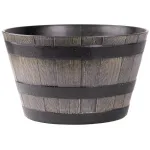 Jardinieră Strend Pro Woodeff 39x23 cm, natural, tip trug, efect lemn