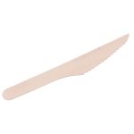 Nôž MagicHome Woodline ECO, drevený, 160 mm, bal. 10 ks, 100% Natural