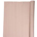 Zăstena balcon polyratan bej 0,9x3 m, 800 g/m², cu ocheți, UV