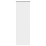 Jaluzea cu role opace alb 55x150 cm lățime material 50,7 cm GartenMobel Dekor