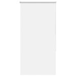 Jaluzea cu role opace alb 65x175 cm lățime material 60,7 cm GartenMobel Dekor