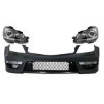 Bara Fata cu Faruri Bi-Xenon Mercedes C-Class W204 Facelift (2012-2014) C63 Design Performance AutoTuning