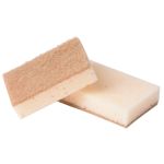 Burete pentru vase York Econatural din sisal de agave, 10x7x2,5 cm, set 2 bucăți