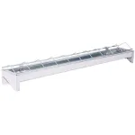 Hranitor pentru pasari (gaini) KH-050, 50 cm, zincat, usor de curatat