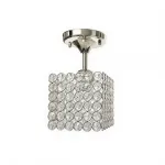 Lustră Catrina din metal cromat cu cristale, 1xE27, pentru interior