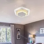 Lustră LED SONIA 36W cu telecomandă, lumină rece/neutră, alb