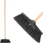 Mătură York Econatural cu coadă din bambus 120 cm și perii reciclate