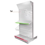 Cârlig tip bară Racks H20 950x20x30x2,0 mm pentru depozitare unelte grele