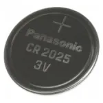 Baterie tip pastila Panasonic CR2025 3V litiu, pentru cheie auto si dispozitive