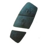 Set butoane din cauciuc pentru cheie Fiat briceag, 3 butoane, negru