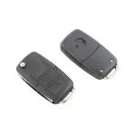 Carcasă cheie briceag Thunder cu 3 butoane, pentru modul aftermarket, lamelă HU66