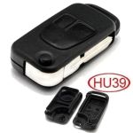 Carcasă cheie tip briceag compatibilă Mercedes-Benz, 3 butoane, lamelă 4 track