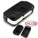 Carcasă cheie tip briceag compatibilă Mercedes-Benz, 3 butoane, lamelă 4 track