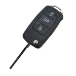 Carcasă cheie auto compatibilă MK6 cu 3 butoane, fără electronică, aftermarket