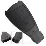 Carcasă cheie Mercedes Smartkey 3 butoane, model vechi (compatibilă, fără electronică)