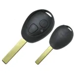 Carcasă cheie compatibilă Mini cu 2 butoane și lamelă detașabilă, OEM