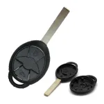 Carcasă cheie auto compatibilă Mini, 3 butoane, tip OEM, fără electronică