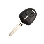 Carcasă cheie compatibilă Mitsubishi cu 3 butoane, lamelă șanț stânga