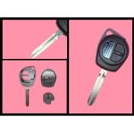 Carcasă cheie compatibilă Suzuki SX4 și Swift, cu lamelă TOY43 și butoane cauciuc