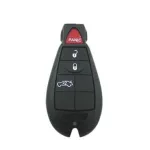 Carcasă cheie SmartKey compatibilă Jeep/Chrysler/Dodge, 3 butoane + panică