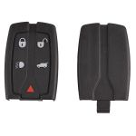 Carcasă cheie SmartKey compatibilă Land Rover, 5 butoane, OEM