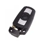 Carcasă cheie Smartkey compatibilă BMW Seria 1/3/5, cu lamelă și capac baterie