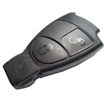 Carcasă cheie SmartKey compatibilă Mercedes-Benz, 2 butoane, fără logo