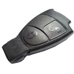 Carcasă cheie SmartKey compatibilă Mercedes-Benz, 2 butoane, fără logo