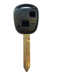 Carcasă cheie compatibilă Toyota Avensis, 2 butoane, lamelă TOY47 (OEM)