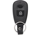 Carcasă cheie telecomandă compatibilă Hyundai, 2 butoane, cu suport baterie