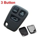 Carcasă telecomandă compatibilă Volvo S40 cu 3 butoane, tip OEM, fără electronică