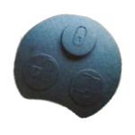 Cauciuc pentru cheie Smart ForTwo cu 3 butoane, inlocuire rapida OEM