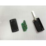 Cheie tip briceag compatibila Peugeot 1007, 4 butoane, completa cu telecomanda